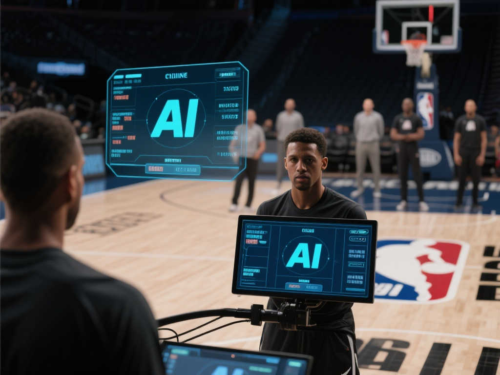 NBA裁判培训首次引入AI模拟场景