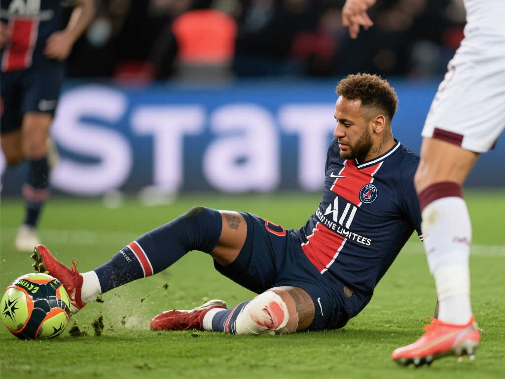 触目惊心！德转揭秘内马尔巴黎生涯：伤病累计缺阵超700天